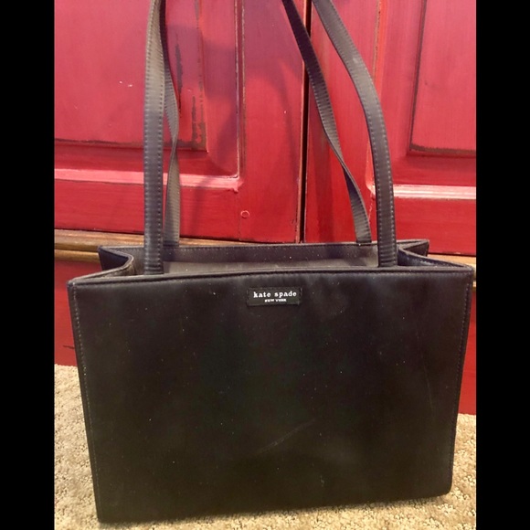 kate spade | Bags | Classic Kate Spade Microfiber Black Box Purse | Poshmark